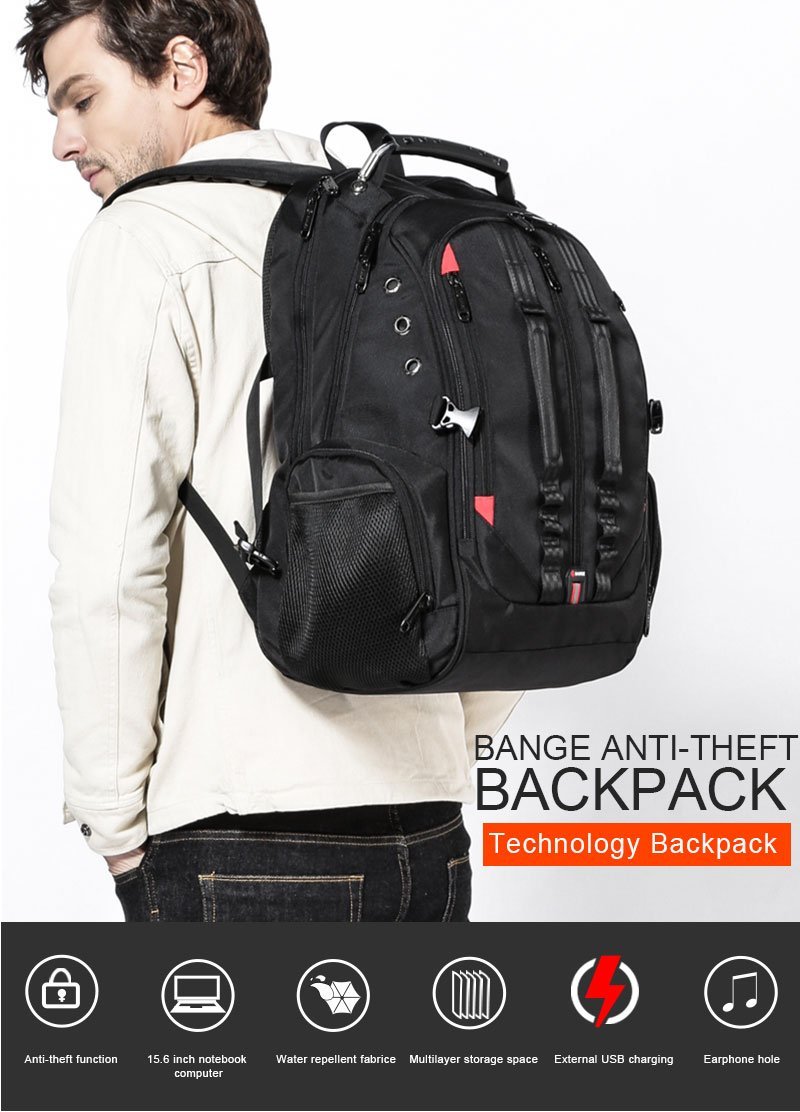 Avery Travel Backpack | Waterproof, 35L Capacity, Laptop Compartment