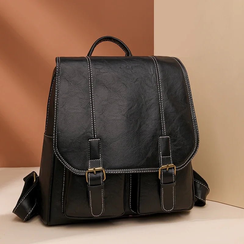 Bella Women's Backpack | Soft Faux Leather, Vintage Chic Design