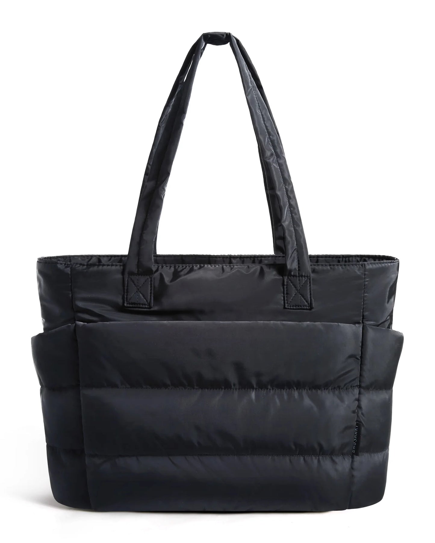Bella Women's Black Tote Bag | Large Capacity Taslan Fabric, Versatile Design