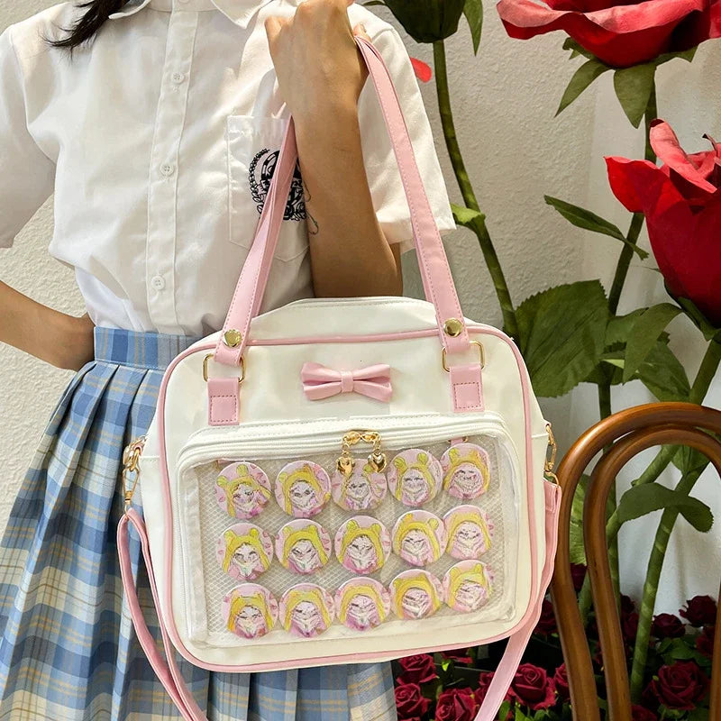 Trendy Women’s Transparent Shoulder Bag
