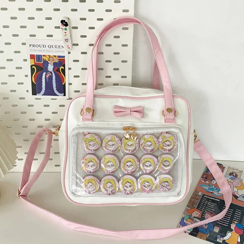Trendy Women’s Transparent Shoulder Bag
