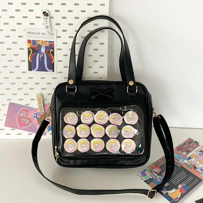 Trendy Women’s Transparent Shoulder Bag
