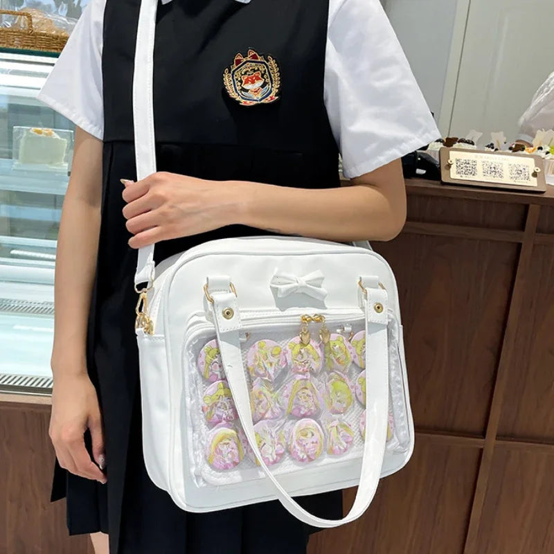 Trendy Women’s Transparent Shoulder Bag