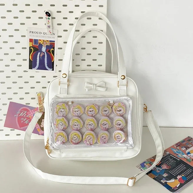 Trendy Women’s Transparent Shoulder Bag