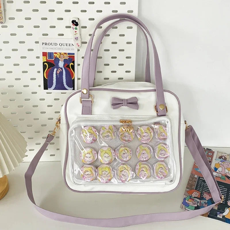 Trendy Women’s Transparent Shoulder Bag