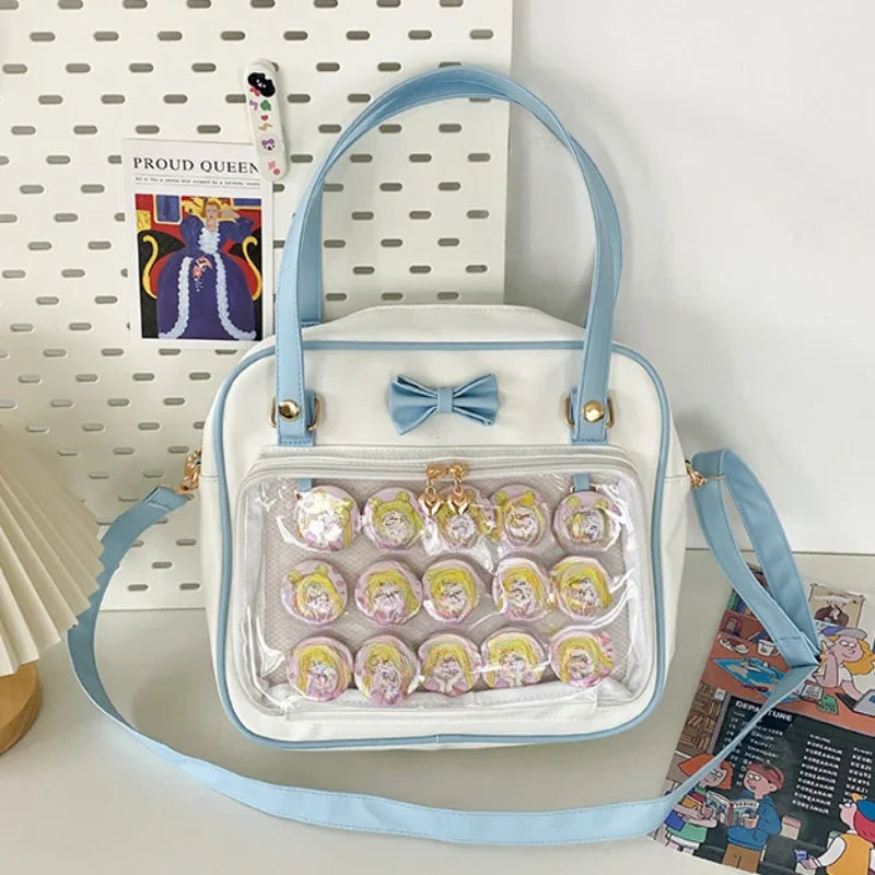 Trendy Women’s Transparent Shoulder Bag