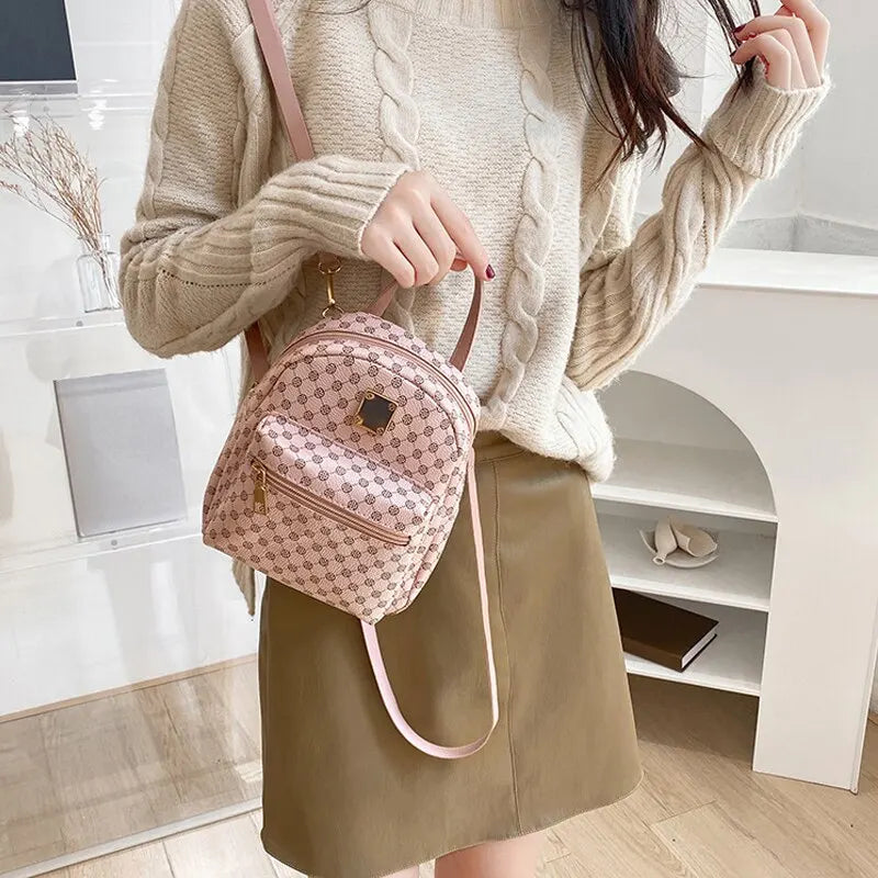 Clara Women's Backpack | Durable PU, Versatile Fashion Bag