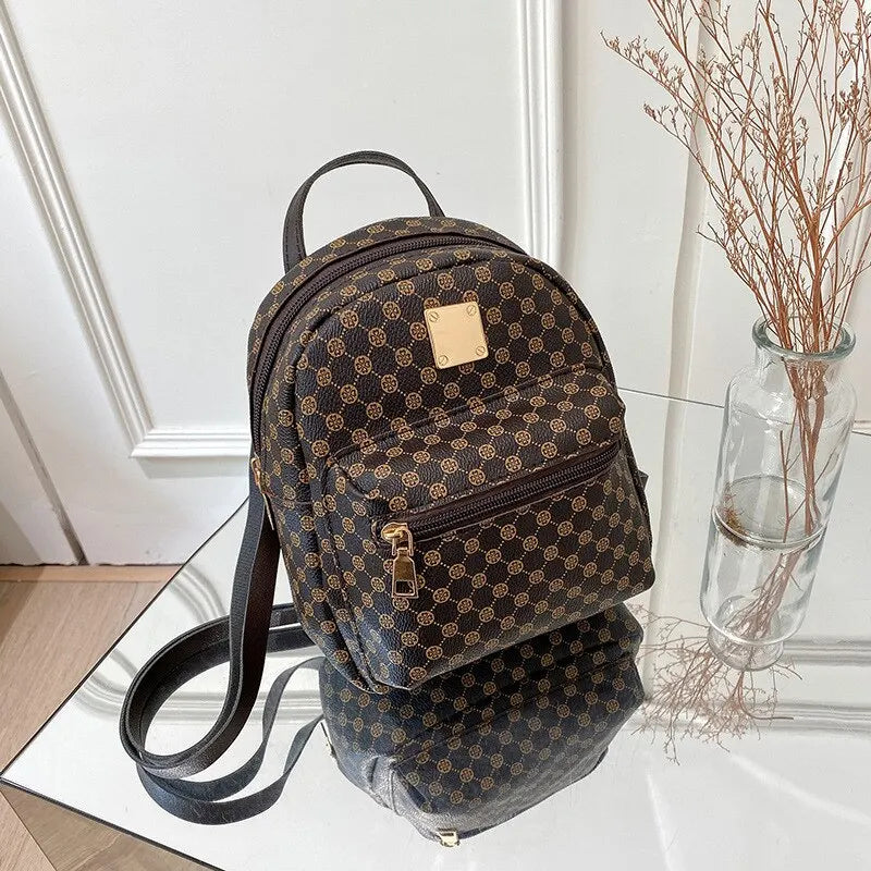 Clara Women's Backpack | Durable PU, Versatile Fashion Bag