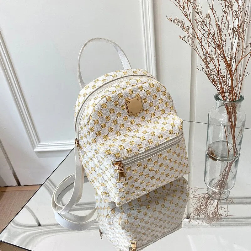 Clara Women's Backpack | Durable PU, Versatile Fashion Bag
