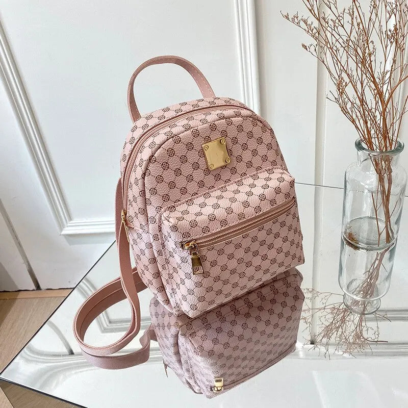 Clara Women's Backpack | Durable PU, Versatile Fashion Bag