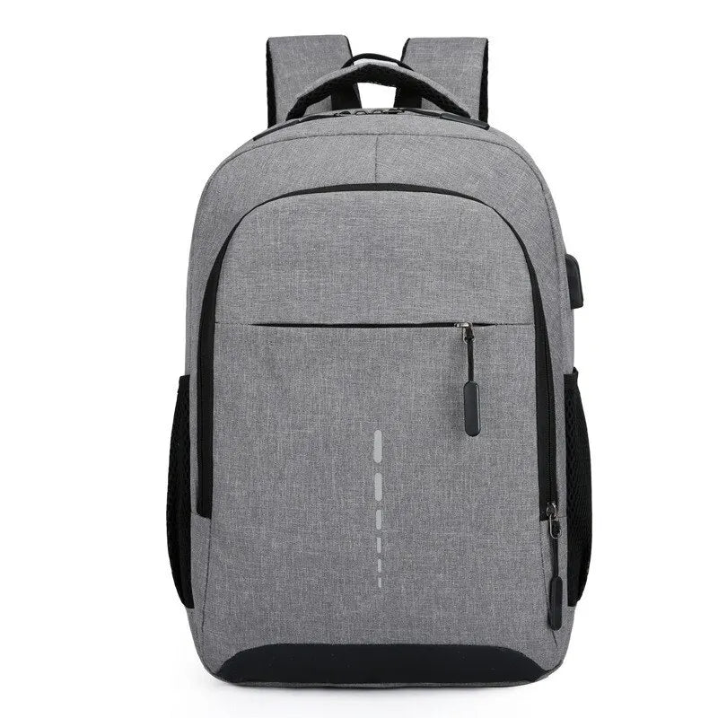 Cobalt Student Backpack | Spacious Design with USB Port, Durable Nylon