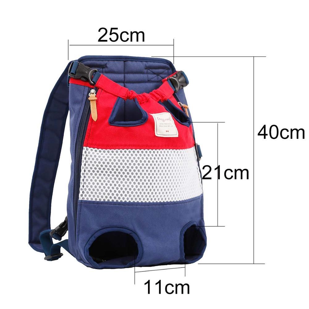 Comfortable Dog Carrier Backpack for Small to Medium Dogs – Travel Bag with Safety Leash Hook and Padded Straps