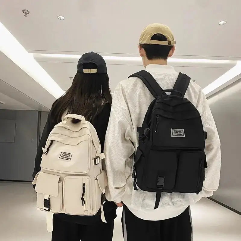 Cora Unisex Laptop Backpack | Durable Nylon, Multi-Pocket Design