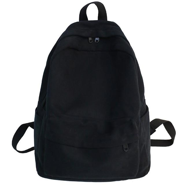 Durable Water-Resistant Canvas Laptop Backpack with Multiple Compartments for School and Everyday Use 3