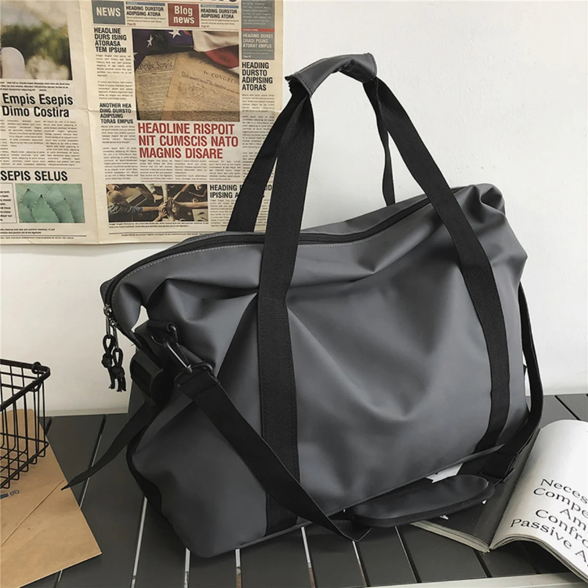 Large Capacity Crossbody Bag for Travel