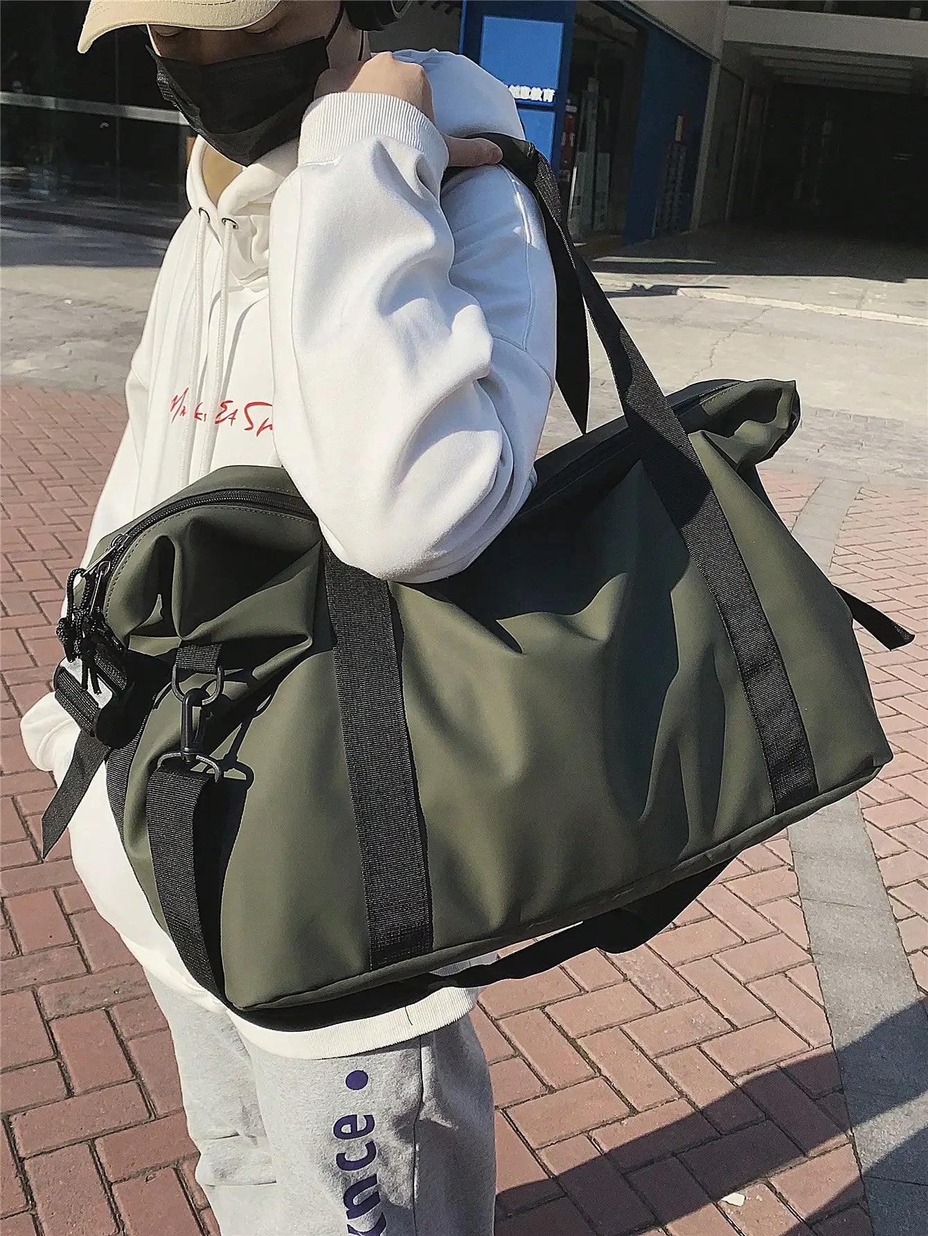 Large Capacity Crossbody Bag for Travel