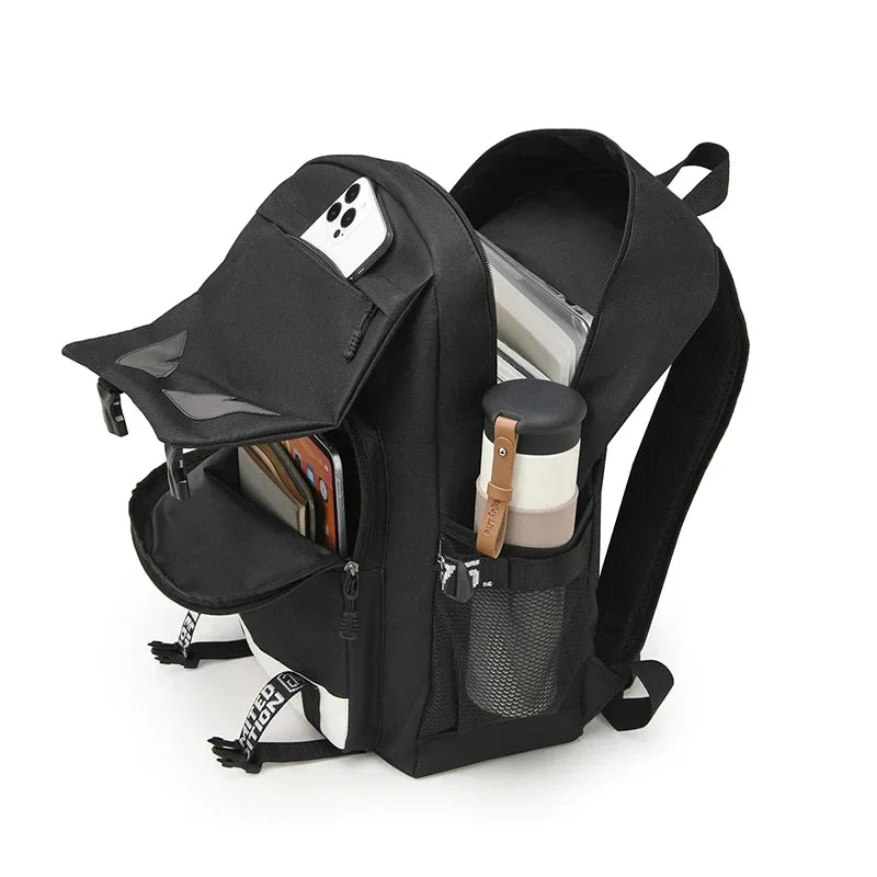 Monster Eye Waterproof School Backpack for Boys