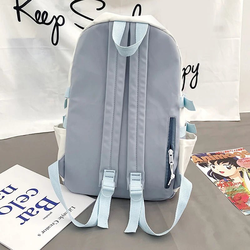 Kawaii Student Backpack | Durable Canvas, Adorable Design