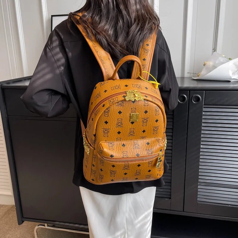 Lila Women's Faux Leather Backpack | Elegant Design, Versatile Sizes