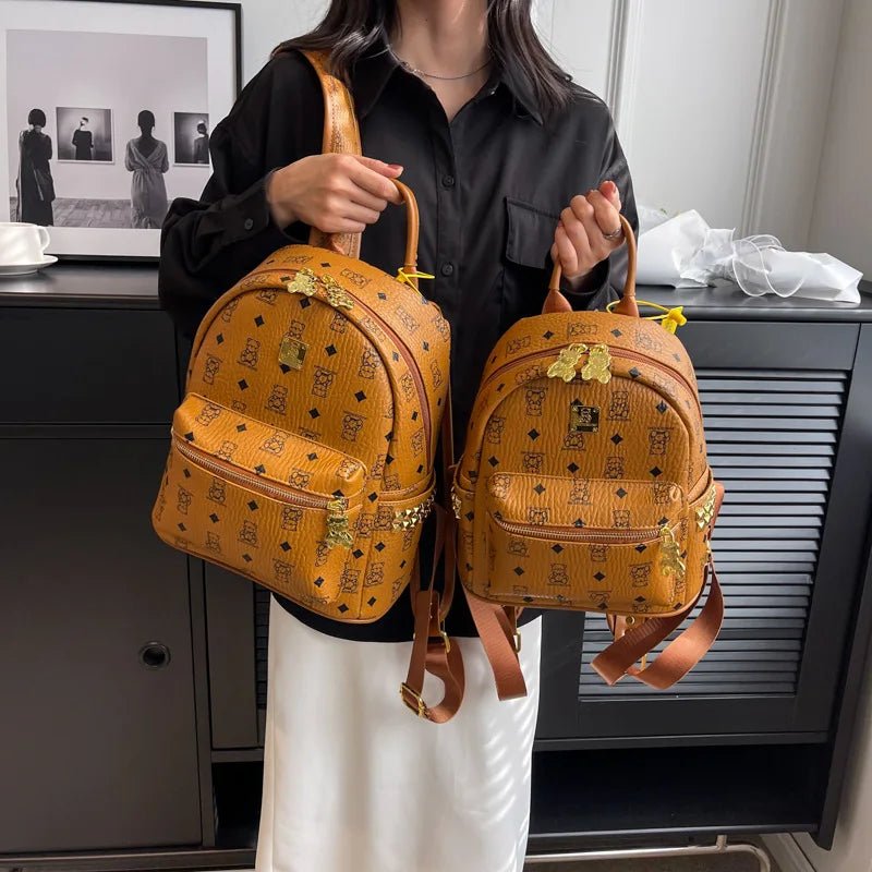 Lila Women's Faux Leather Backpack | Elegant Design, Versatile Sizes