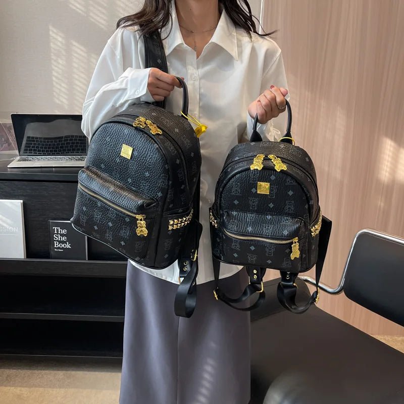 Lila Women's Faux Leather Backpack | Elegant Design, Versatile Sizes