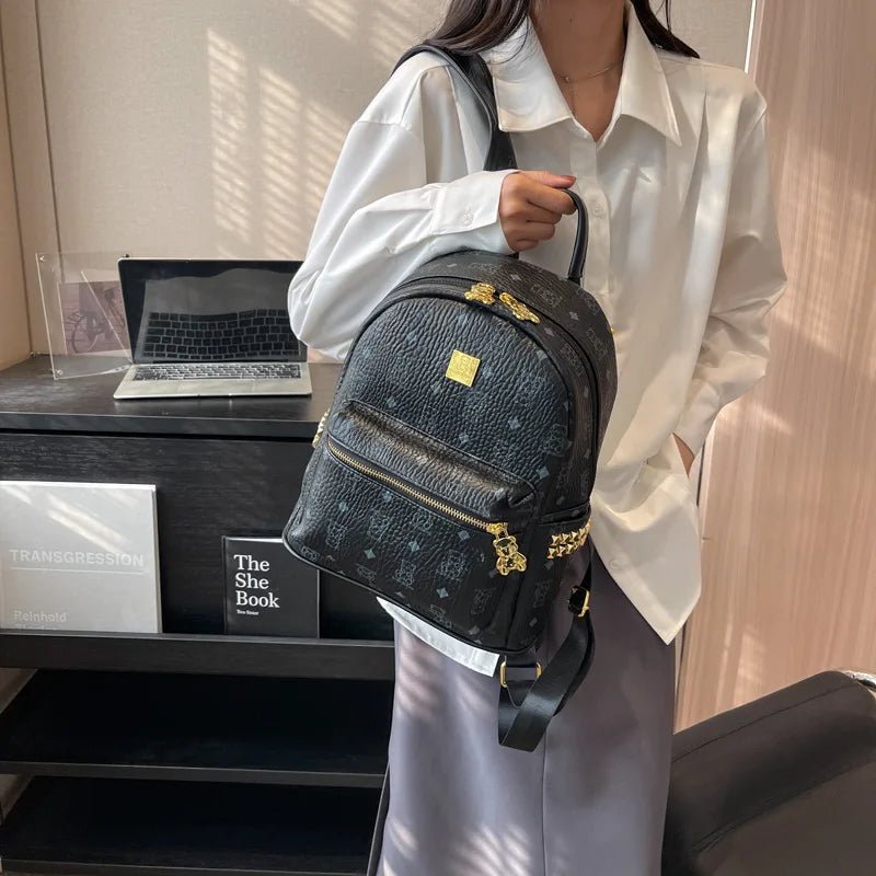 Lila Women's Faux Leather Backpack | Elegant Design, Versatile Sizes