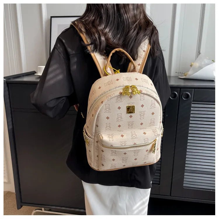 Lila Women's Faux Leather Backpack | Elegant Design, Versatile Sizes