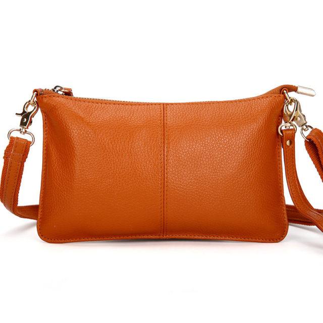 Small Leather Tote Handbag