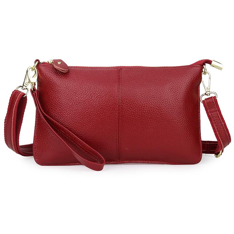 Small Leather Tote Handbag