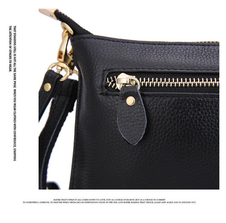 Small Leather Tote Handbag