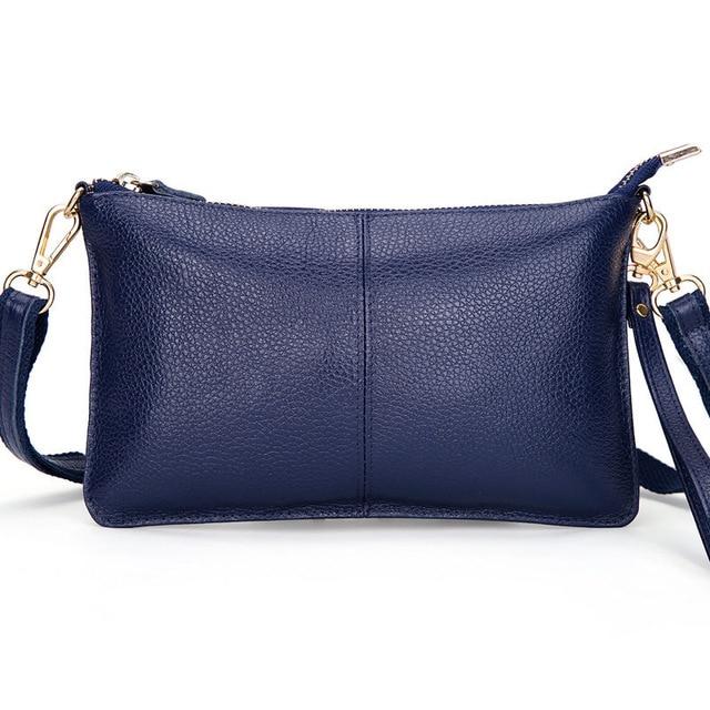 Small Leather Tote Handbag