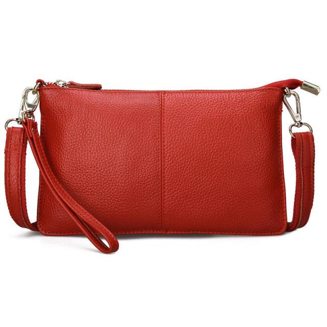 Small Leather Tote Handbag