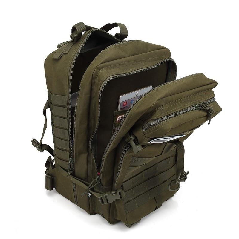 Maverick Unisex Tactical Backpack | Waterproof Fabric, 45L Capacity