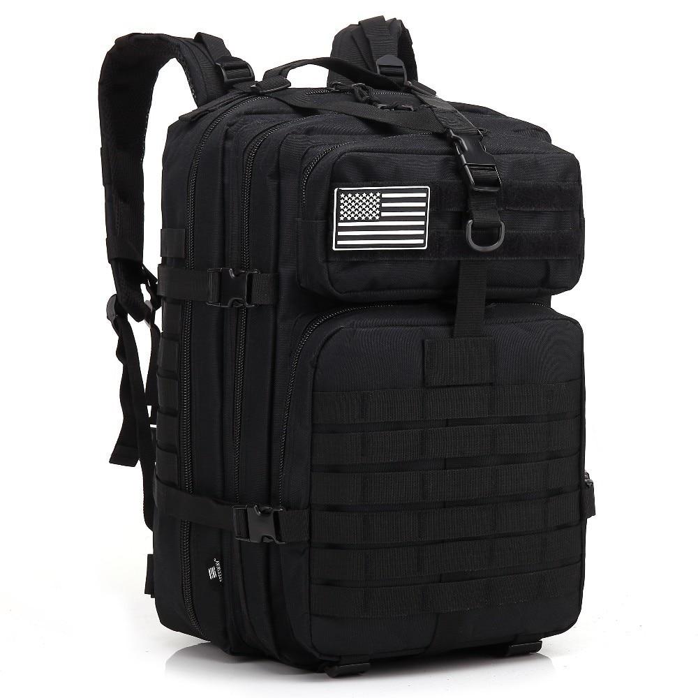 Maverick Unisex Tactical Backpack | Waterproof Fabric, 45L Capacity