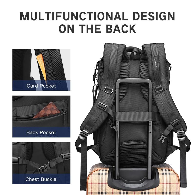 Durable 15.6-Inch Waterproof Laptop Backpack