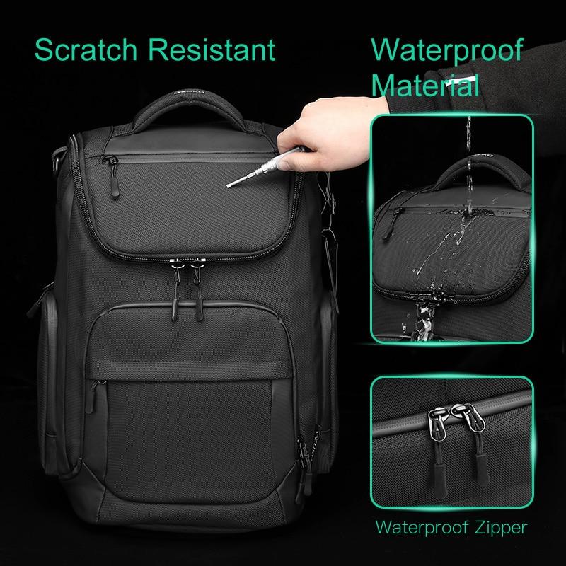 Durable 15.6-Inch Waterproof Laptop Backpack