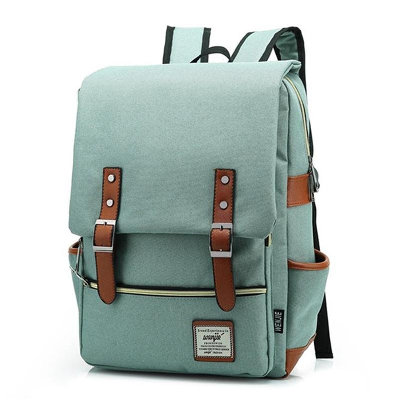Vintage Oxford Laptop Backpack for Travel
