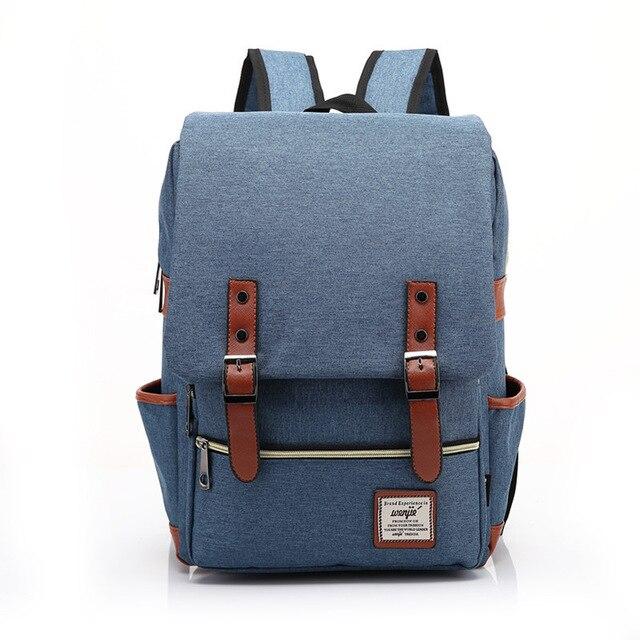 Vintage Oxford Laptop Backpack for Travel