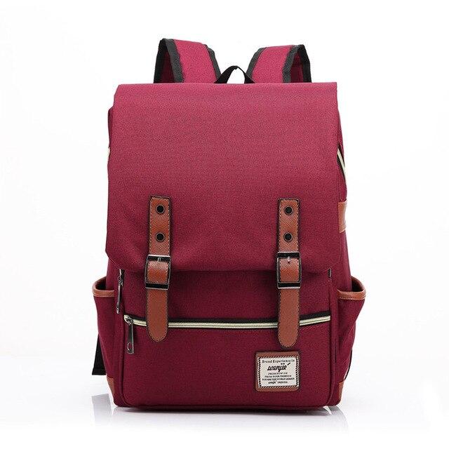 Vintage Oxford Laptop Backpack for Travel