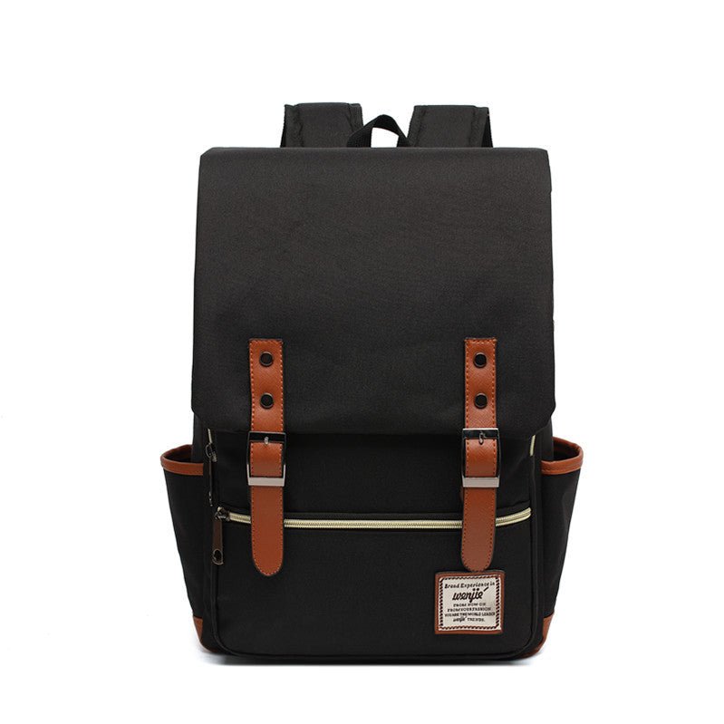 Vintage Oxford Laptop Backpack for Travel