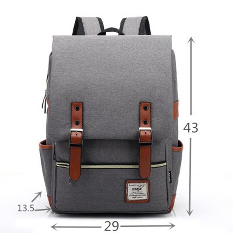 Vintage Oxford Laptop Backpack for Travel