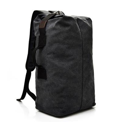 Military Style Canvas Duffel Backpack