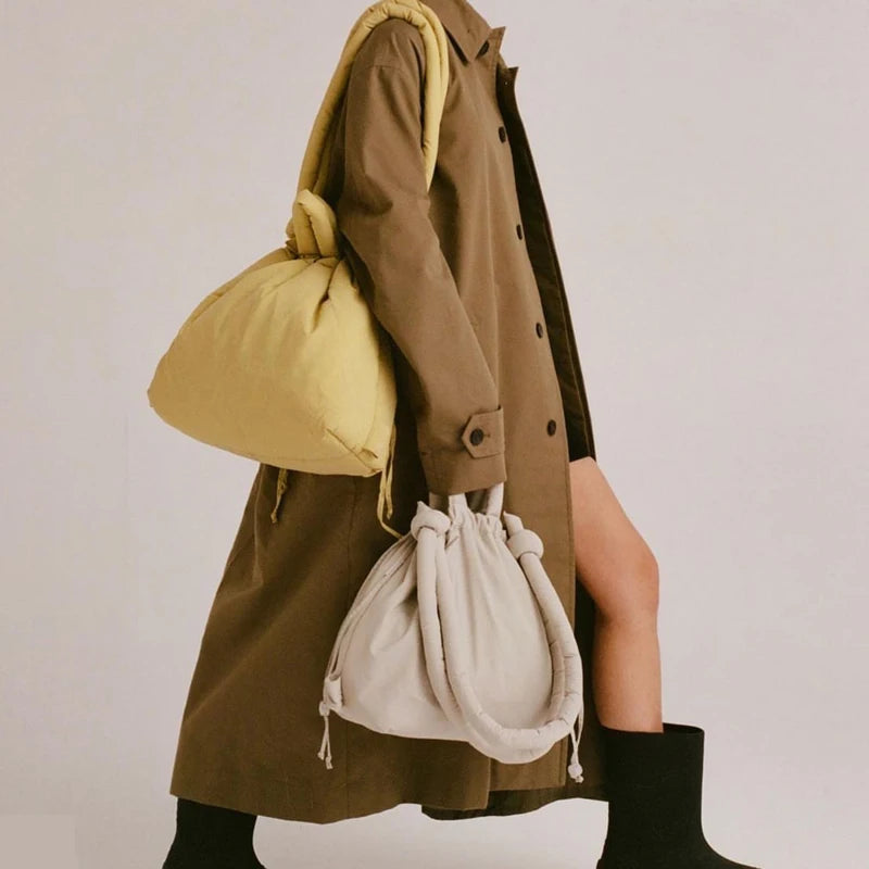 Women’s Soft Puffer Tote Bag