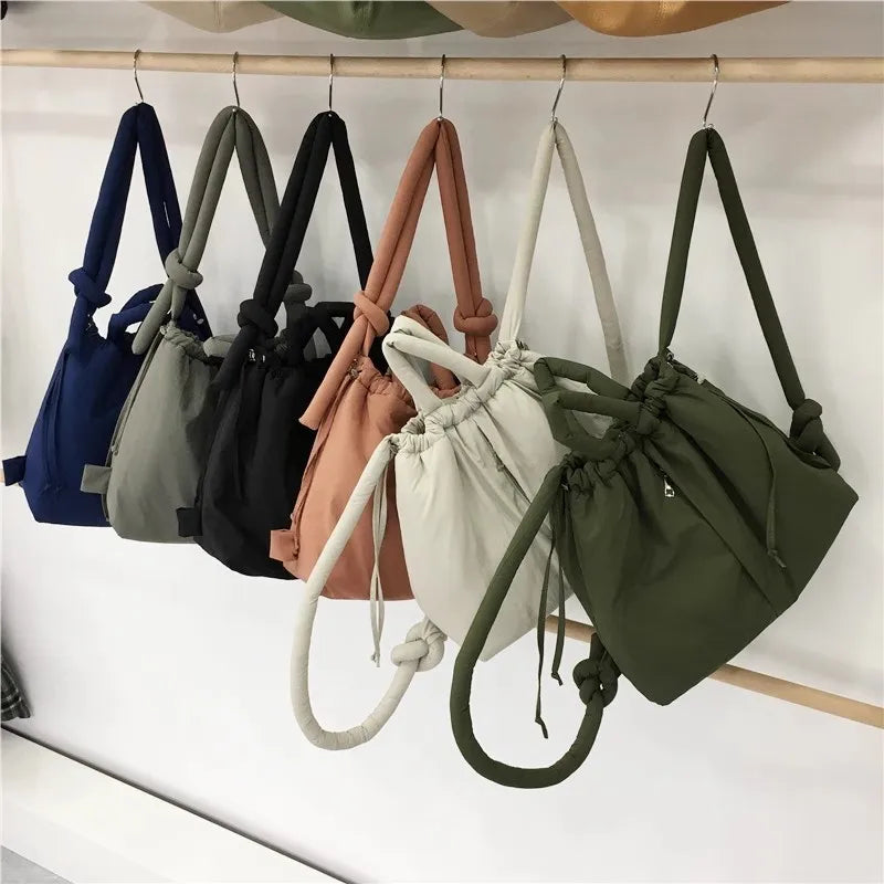 Women’s Soft Puffer Tote Bag