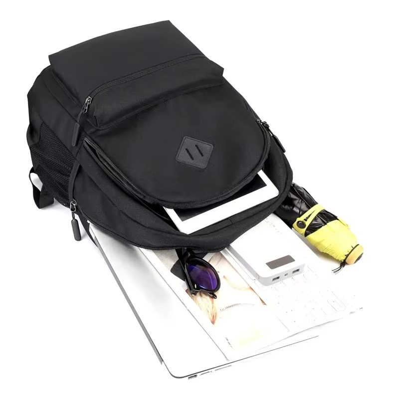 Men’s Large Capacity Canvas Travel School Backpack