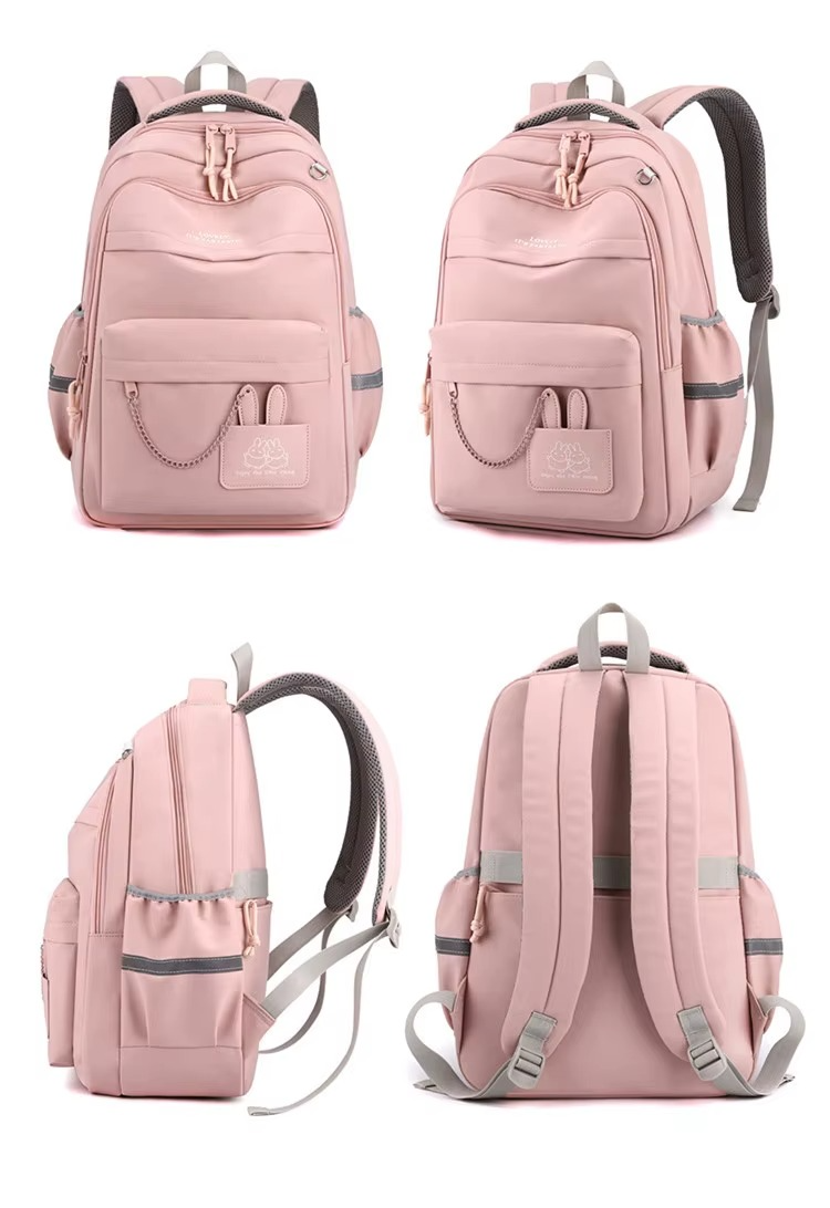 Valentina Pink Waterproof Laptop School Backpack