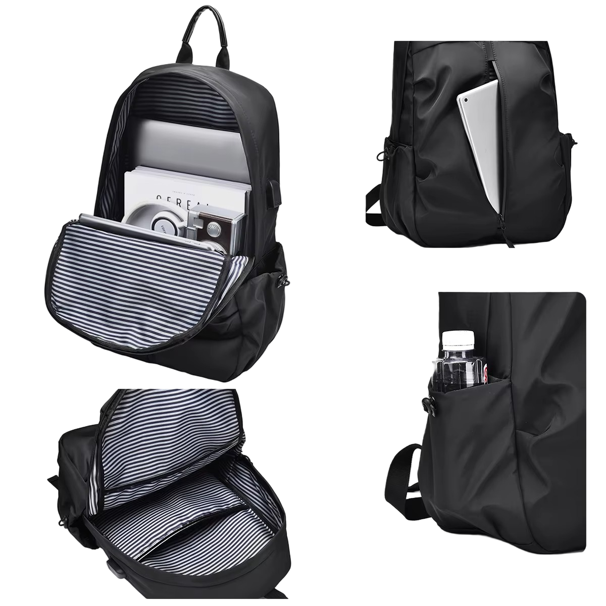 Moon Large Waterproof Laptop Backpack for Men & Women