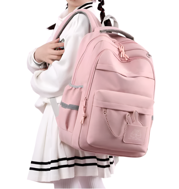Valentina Pink Waterproof Laptop School Backpack