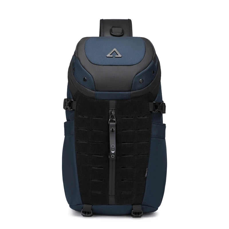 Sleek Men's Sling Bag | Waterproof, Anti-Theft Design for Travel