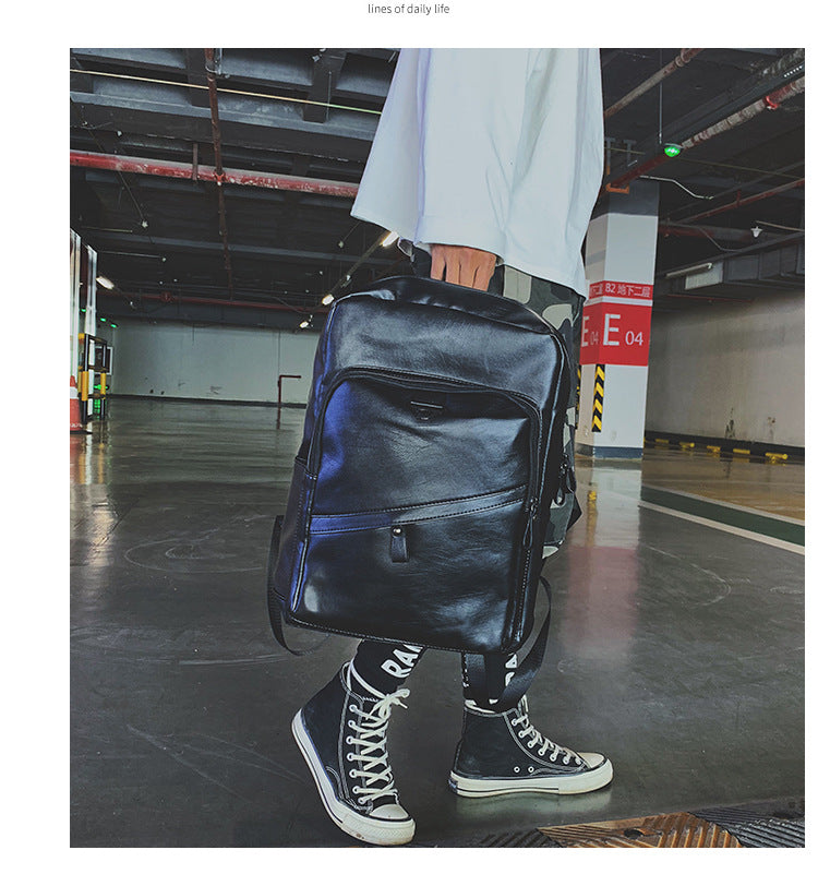Sleek Women's Travel Backpack | High-Quality Faux Leather, Waterproof